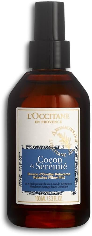 Amazon.com: L'Occitane Cocon de Sérénité Relaxing Pillow Mist 3.30