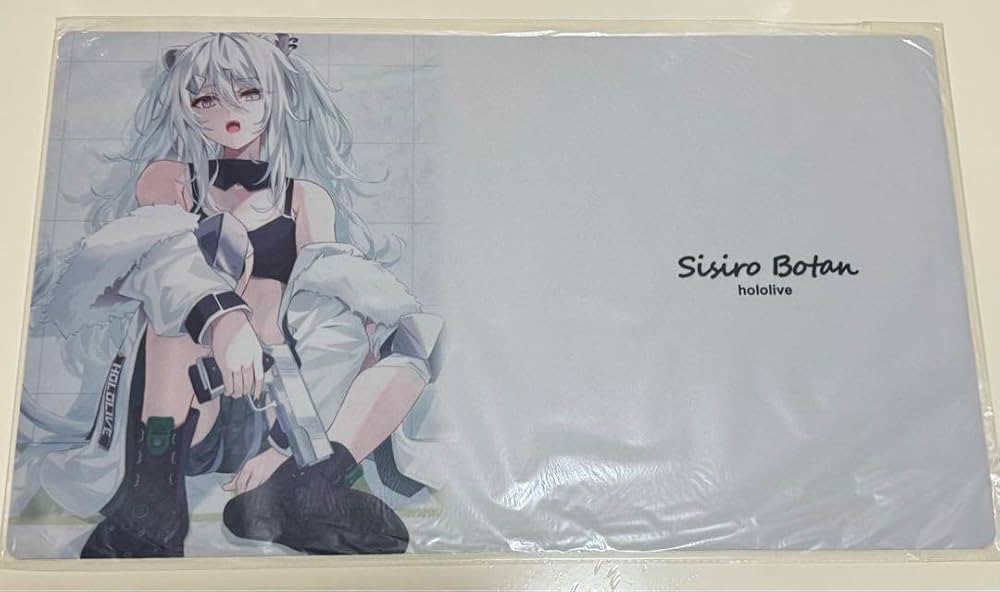 Amazon.co.jp: ホロライブ 獅白ぼたん プレイマット デスクマット