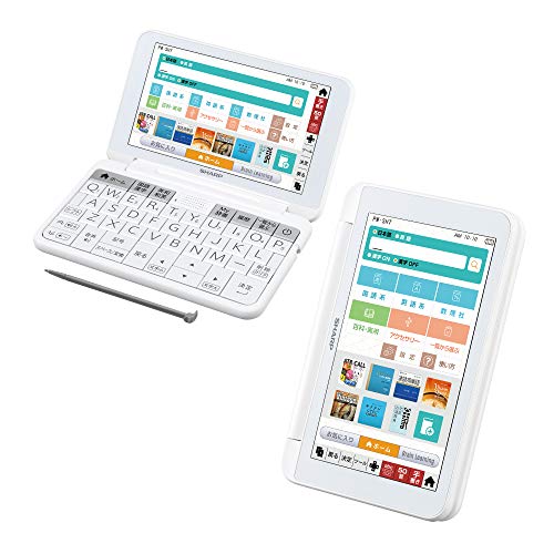 Amazon.co.jp: シャープ 電子辞書 BRAIN 高校生モデル(6教科対応) PW