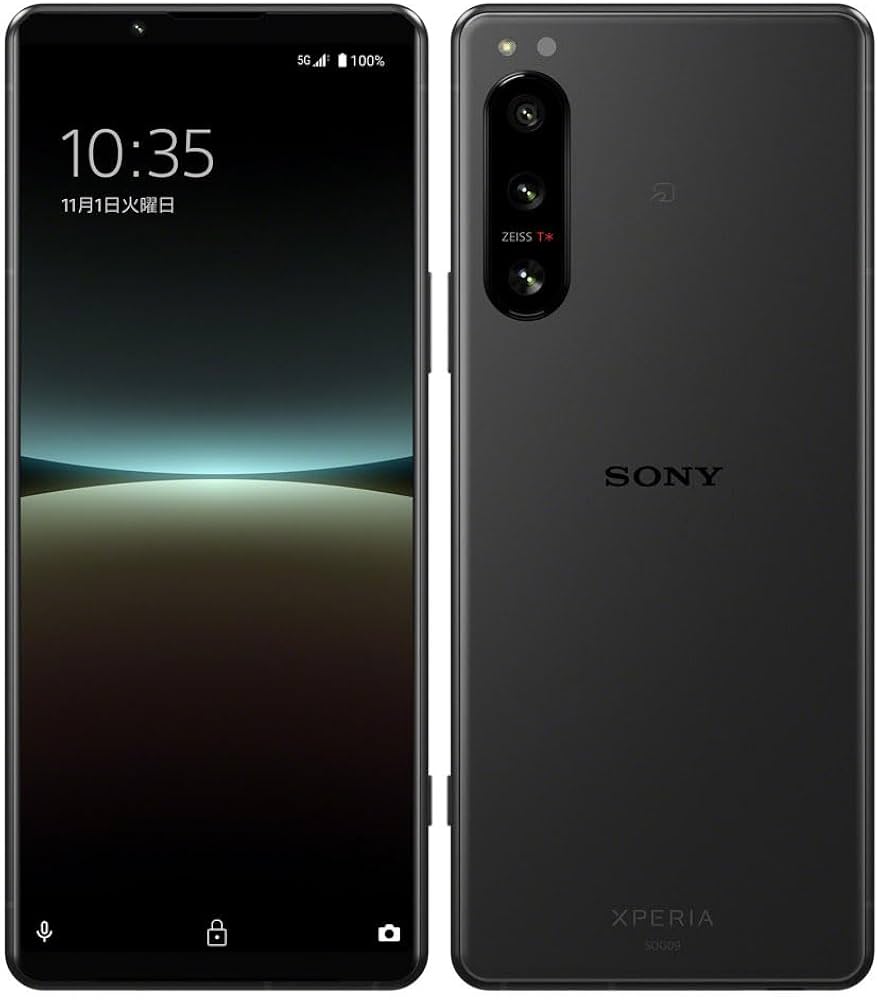 Amazon | Xperia 5 IV SOG09、5Gスマートフォン、ZEISSトリプルカメラ
