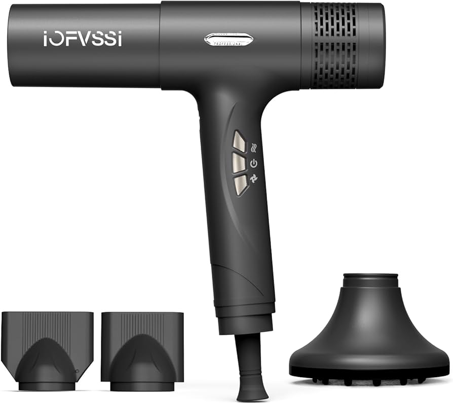Amazon | IOFVSSIドライヤー 大風量 速乾 ヘアドライヤー 高濃度