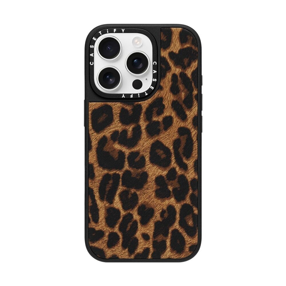 Amazon.co.jp: CASETiFY Leopard iPhone 16 Proケース [5フィートの