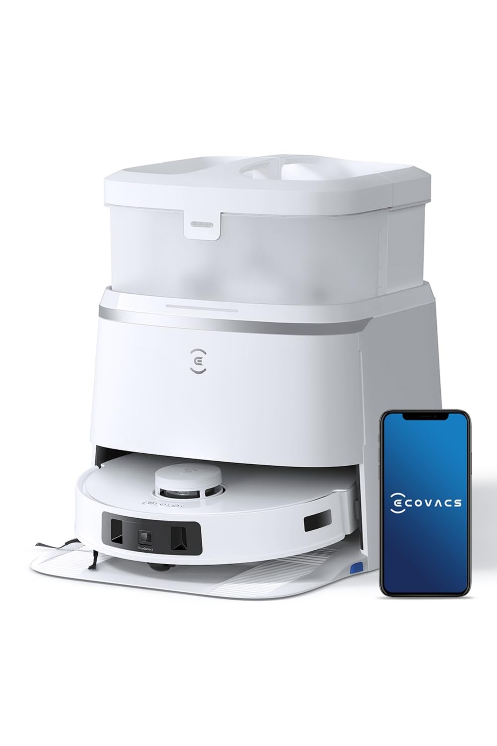 Amazon | 【11000Pa強力吸引、任せられる全自動掃除機】ECOVACS(エコ