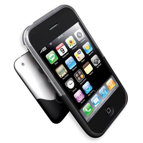 Amazon.co.jp: ifrogz iPhone 3G Luxe Case - Clear/Black iphone3g-st