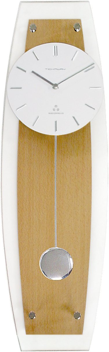 Amazon.co.jp: TICKAWAY (ティッカアウェイ) 掛け時計 電波時計 振り子