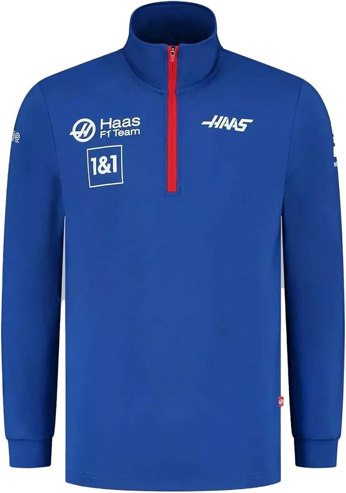 Haas F1 Team Haas Racing F1 2022 Men's Team Fitted 1/4 Zip