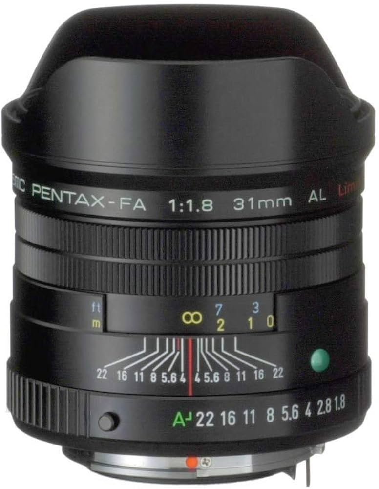 Amazon.com : Pentax 31mm F/1.8 FA Limited Lens for Pentax and