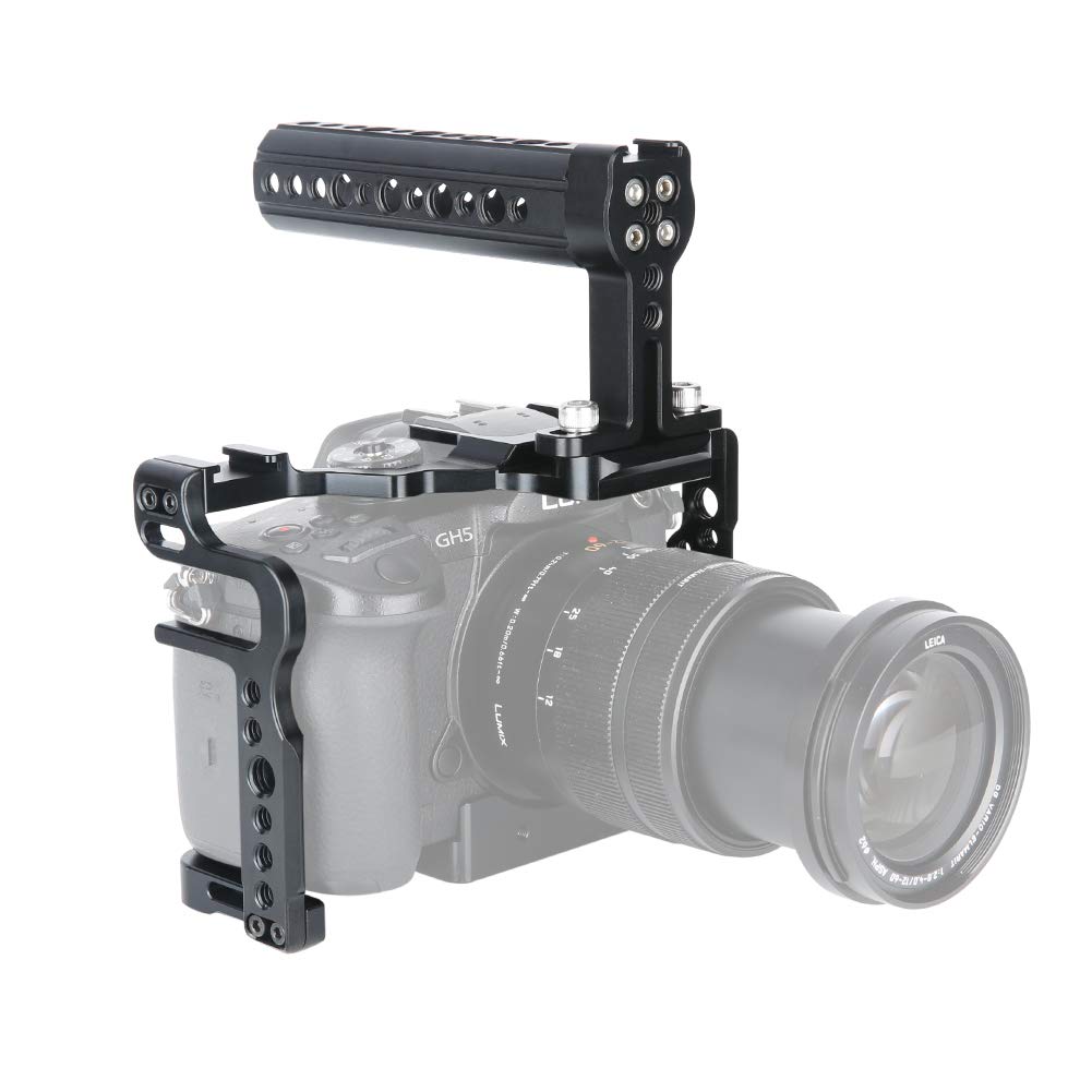 Amazon.com : NICEYRIG Camera Cage Kit with Cheese Top Handle Cold