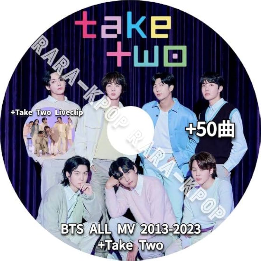 Amazon.co.jp: バンタン DVD 新曲 ベスト曲 Take Two MV Live Clip