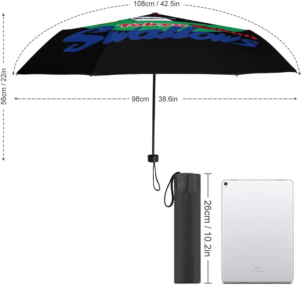 Amazon | 東京ヤクルトスワローズつば九郎 傘 折りたたみ傘 日傘 晴雨