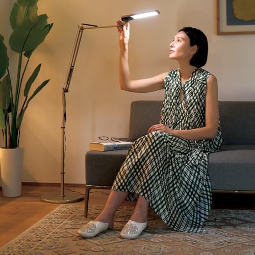 絶版品 スワン電器 LEDフロアスタンド ブラウンAS-745 絶版品 スワン