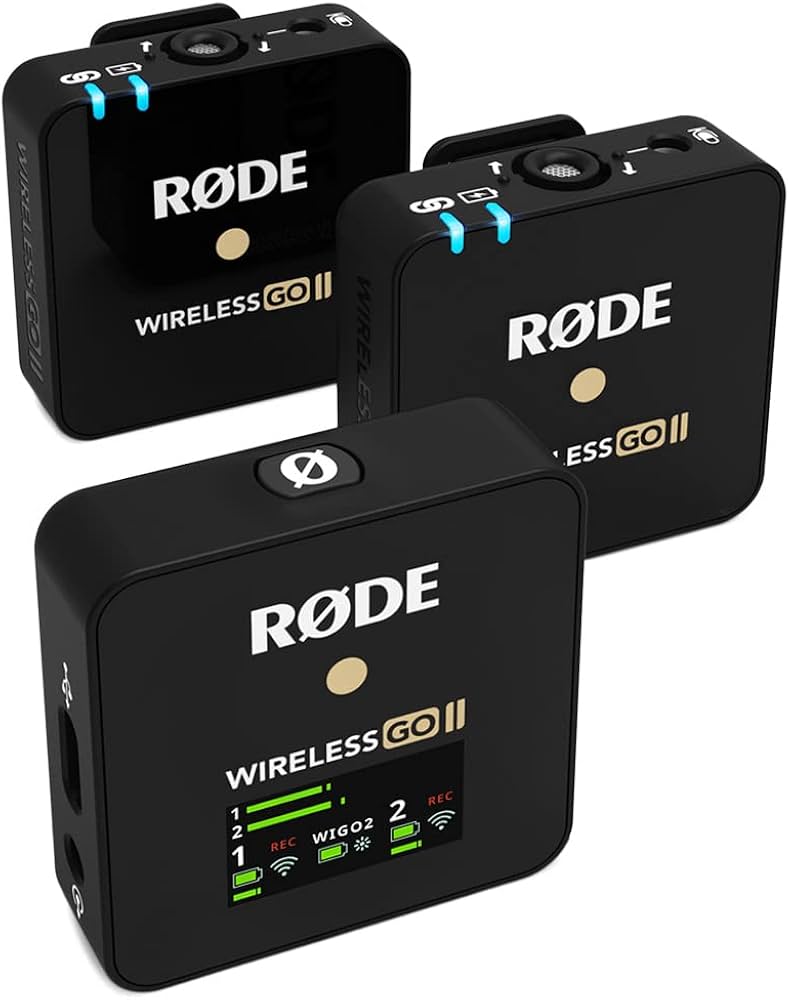 Amazon.com: RØDE Wireless GO II Ultra-compact Dual-channel