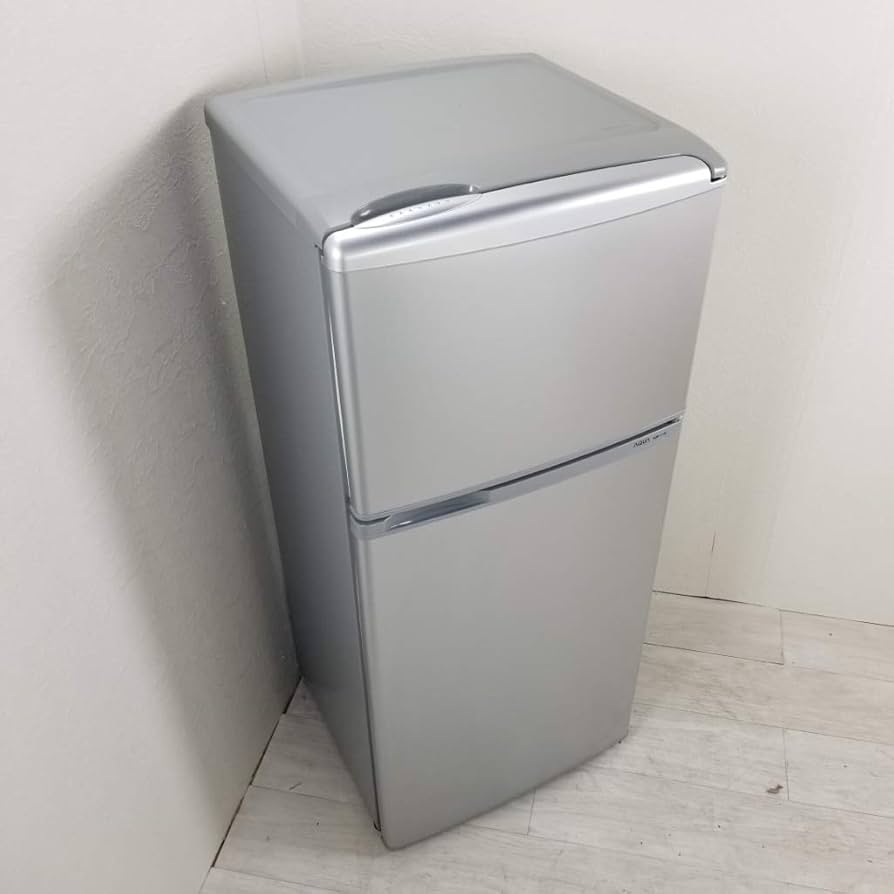 Amazon.co.jp: アクア 109L 2ドア冷蔵庫（直冷式）アーバンシルバー