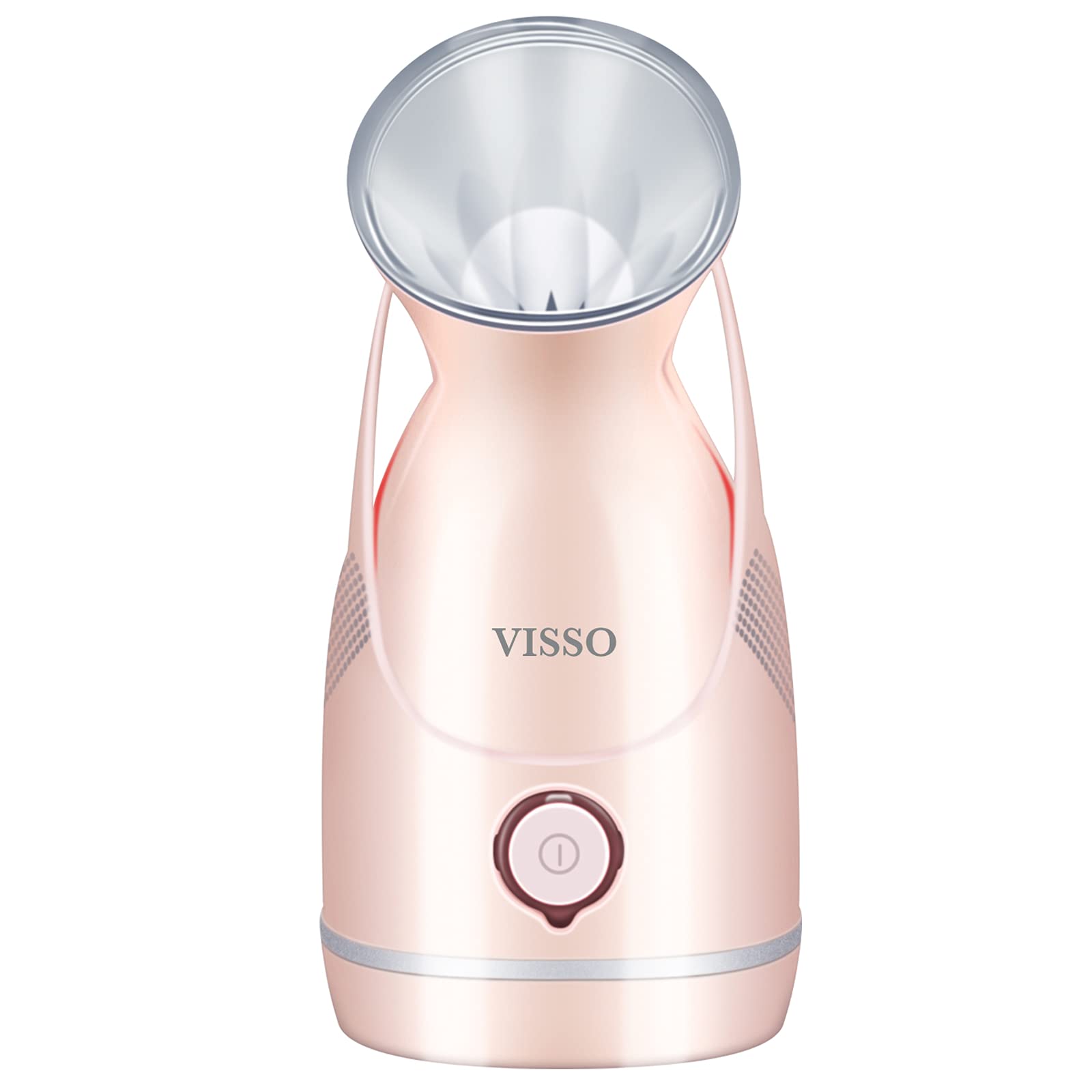 Amazon.co.jp: GENERI Pink フェイススチーマー スチーマー美顔器 美容