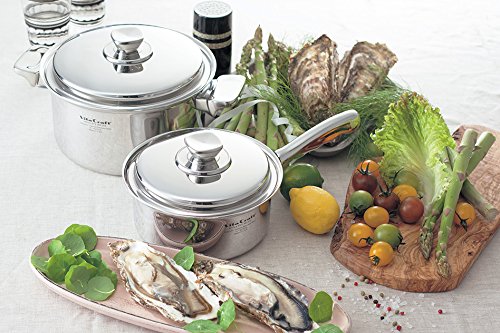 Amazon｜ビタクラフト 深型 両手 鍋 ヘキサプライ メタル 4.0L 6155