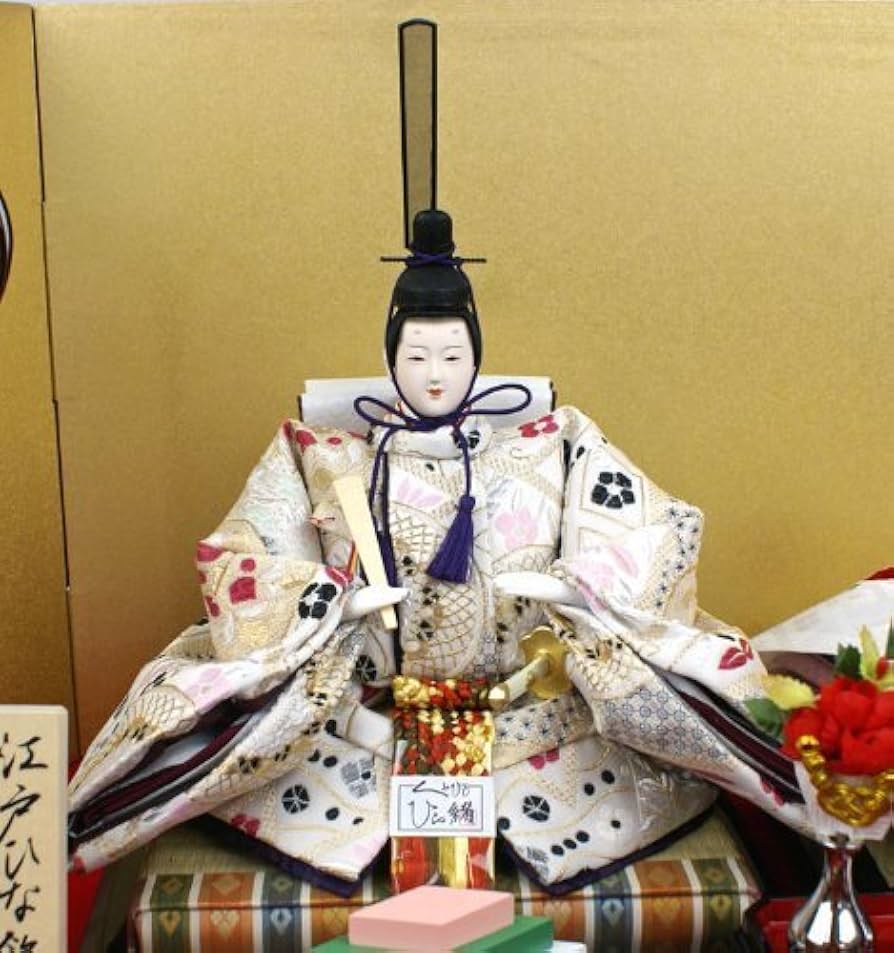 Amazon | 東玉 雛人形 三段飾り 「優雅雛」 衣装着 十二単 五人飾り