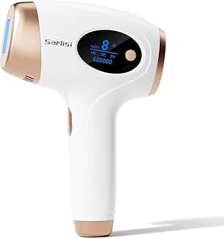 Amazon | Sarlisi 脱毛器 無痛脱毛 自動照射 60万発9段階 全身適用 vio