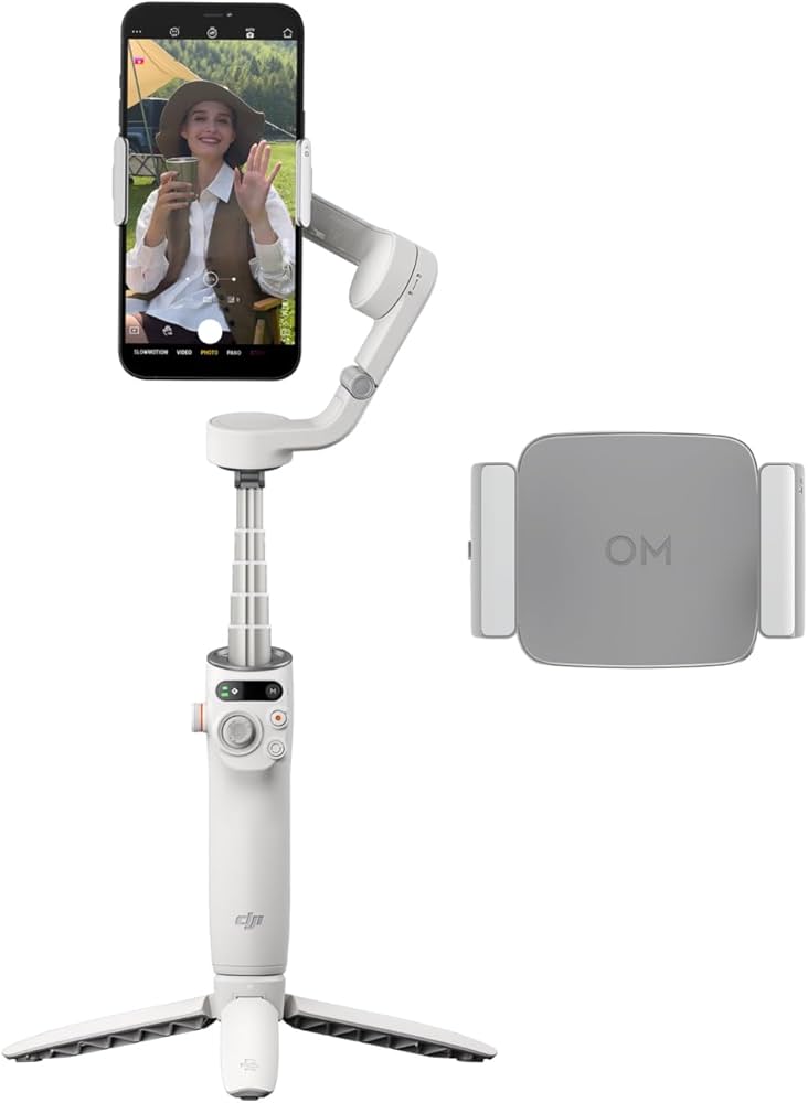 Amazon | DJI Osmo Mobile 6 スマホ用ジンバルスタビライザー + DJI OM