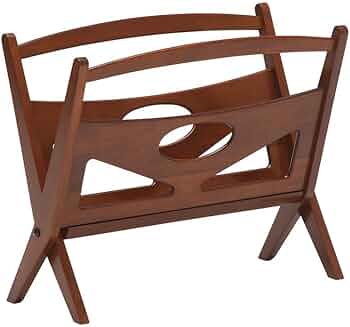 Amazon.co.jp: 【カリモク60】 マガジンラック 雑誌収納 木製 ミッド