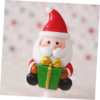 Amazon.co.jp: Toddmomy 6個 カップケーキピック サンタカップケーキ