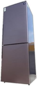 Amazon.co.jp: シャープ 271L 2ドア冷蔵庫（ブラウン系・ダークウッド