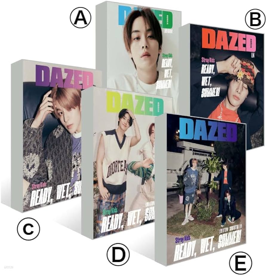 Amazon.co.jp: DAZED korea 2023年 07月号 Stray Kids リノ、スンミン