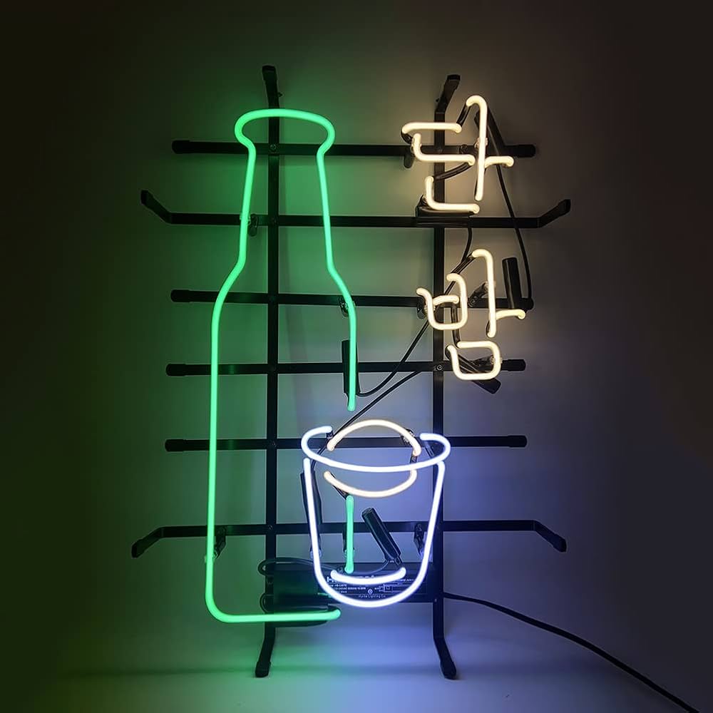 Amazon | ハングル ネオンサイン 단밤 KOREAN NEON SIGN スタジオ