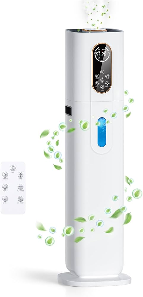 Amazon.co.jp: 加湿器 ハイブリッド 大容量 9L【5重除菌浄化 & AI知能