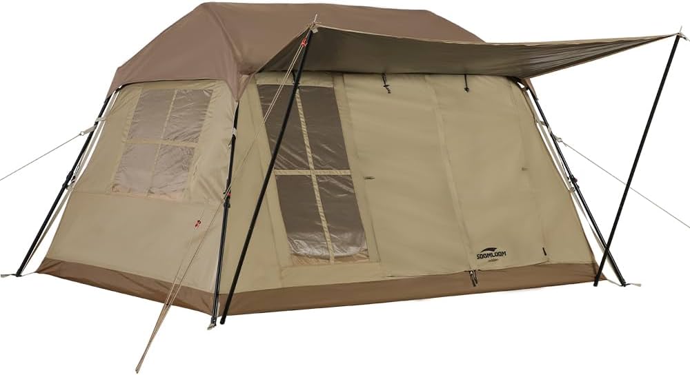 Amazon | Soomloomロッジ型テントCozy Cabin小屋タイプ軽量化テント
