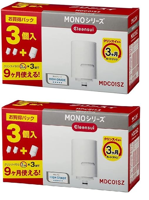 Amazon | クリンスイ 浄水器 MONOシリーズ カートリッジ計3個入り