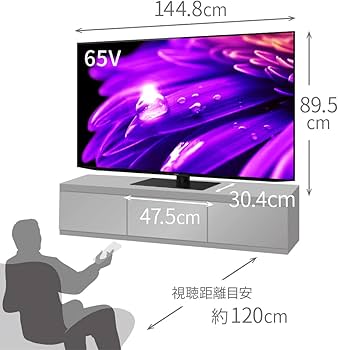 Amazon | シャープ 65V型 高輝度 有機EL テレビ AQUOS OLED 4T-C65ES1