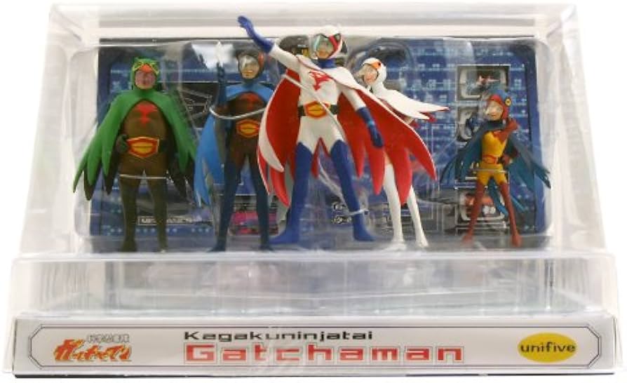 Amazon | 科学忍者隊 ガッチャマン フィギュアセット | フィギュア