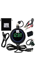 Amazon.co.jp: スーパーナット スマホ用のモバイルバッテリーでバイク