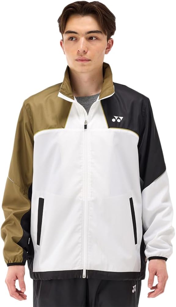 Amazon.co.jp: [ヨネックス] ユニ裏地付ウィンドウォーマーシャツ