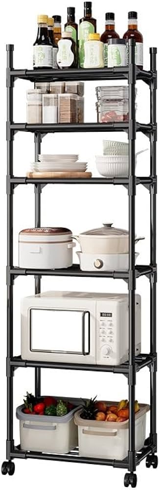 Amazon｜キッチンラック レンジ台 キッチン収納 メタルラック レンジ