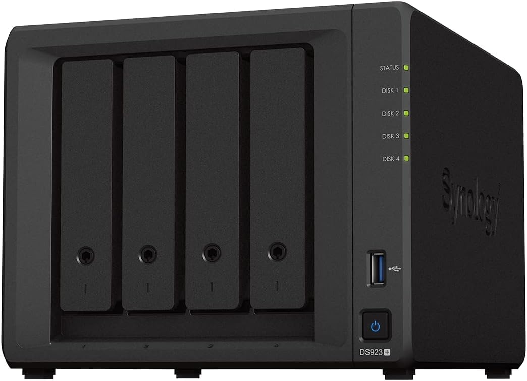 Amazon.com: Synology DS923+ 4-Bay Diskstation NAS (AMD Ryzen™ 4
