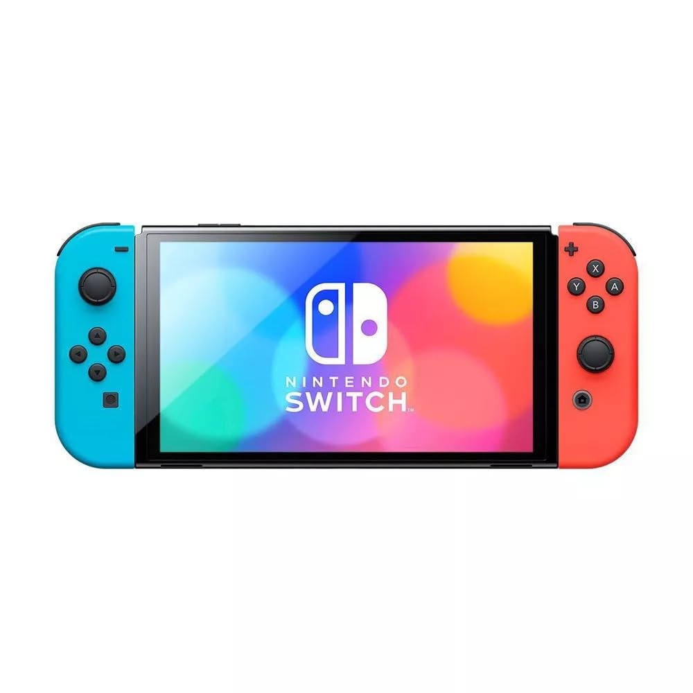 Amazon.com: Nintendo Switch – OLED Model w/Neon Red & Neon Blue