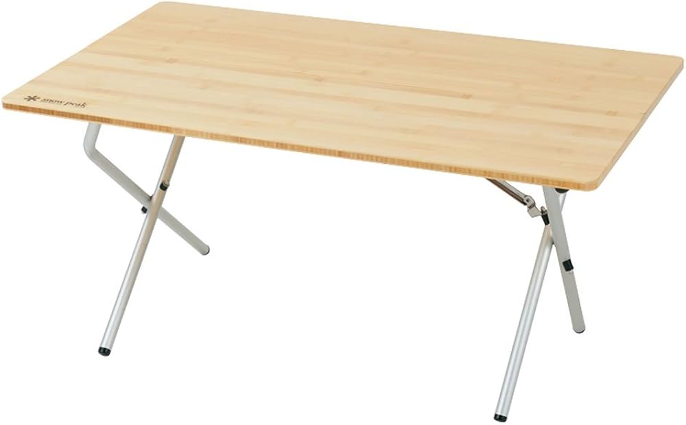 Amazon | スノーピーク(snow peak) ワンアクションローテーブル竹