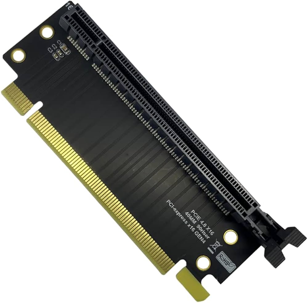 Amazon | JMT PCIE 4.0 X4 X8 to X16 ライザーカードコンバーター PCB