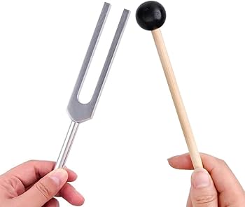 Amazon | YFFSFDC 音叉128Hzチューナー ハンマー付き音叉チューニング