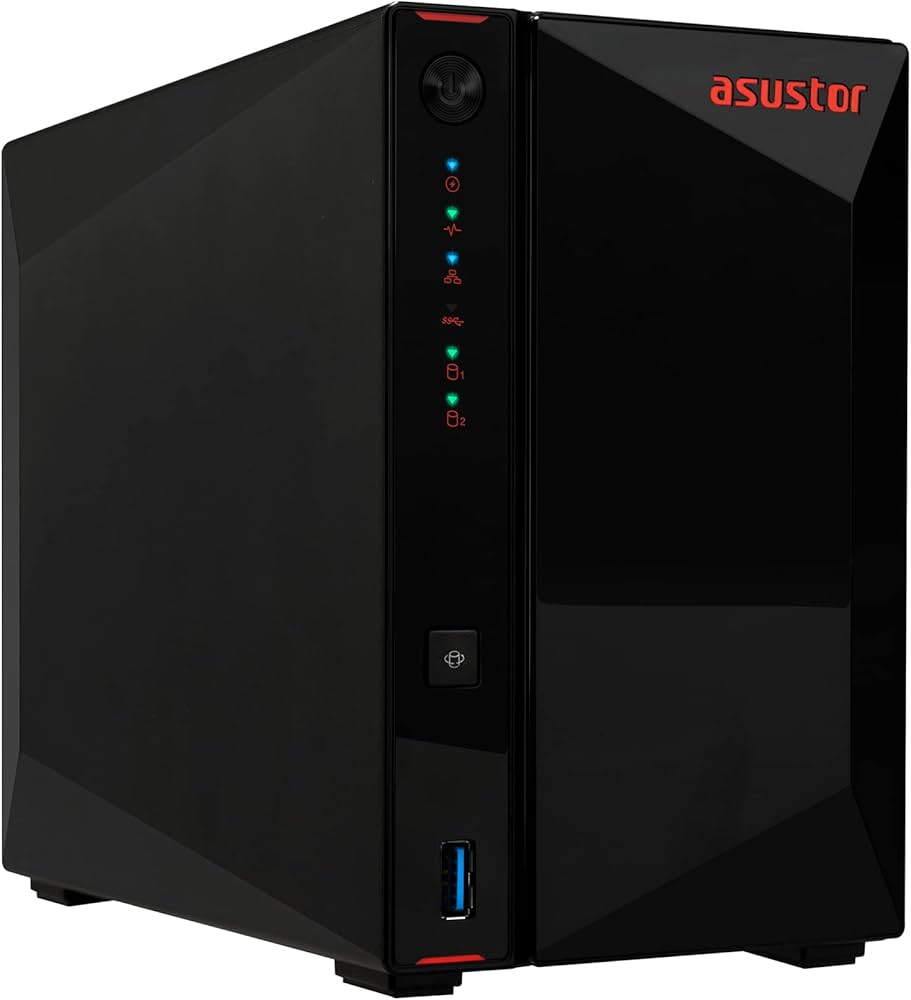 Amazon.co.jp: ASUSTOR ASUS子会社 NAS キット 2ベイ AS5402T