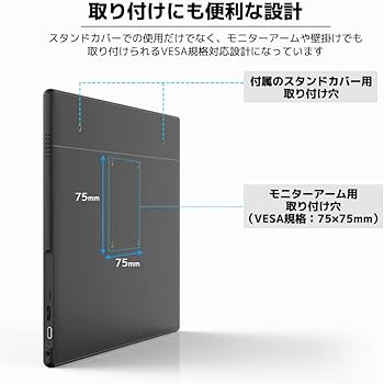 Amazon.co.jp: モバイルモニター 15.6インチ モバイルディスプレイ HDR