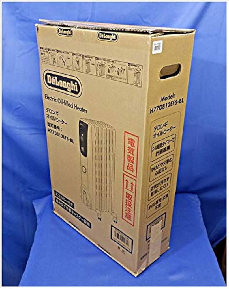 Amazon | DeLonghi(デロンギ) オイルラジエターヒーター H770812EFS-BL