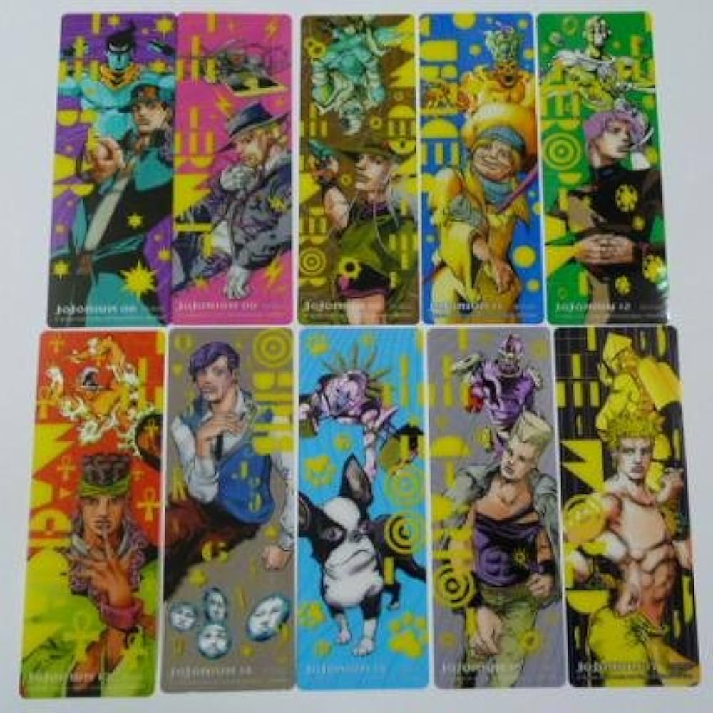 Amazon | ジョジョニウム ブックマーク 全10種セット ジョジョの奇妙