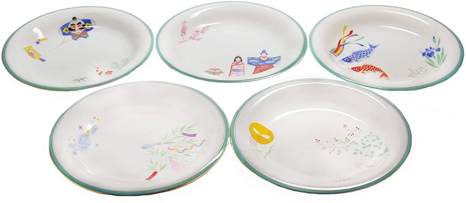 天然石】 香蘭社 四季わらべ唄 金彩色絵 銘々皿 セット 他おまとめ