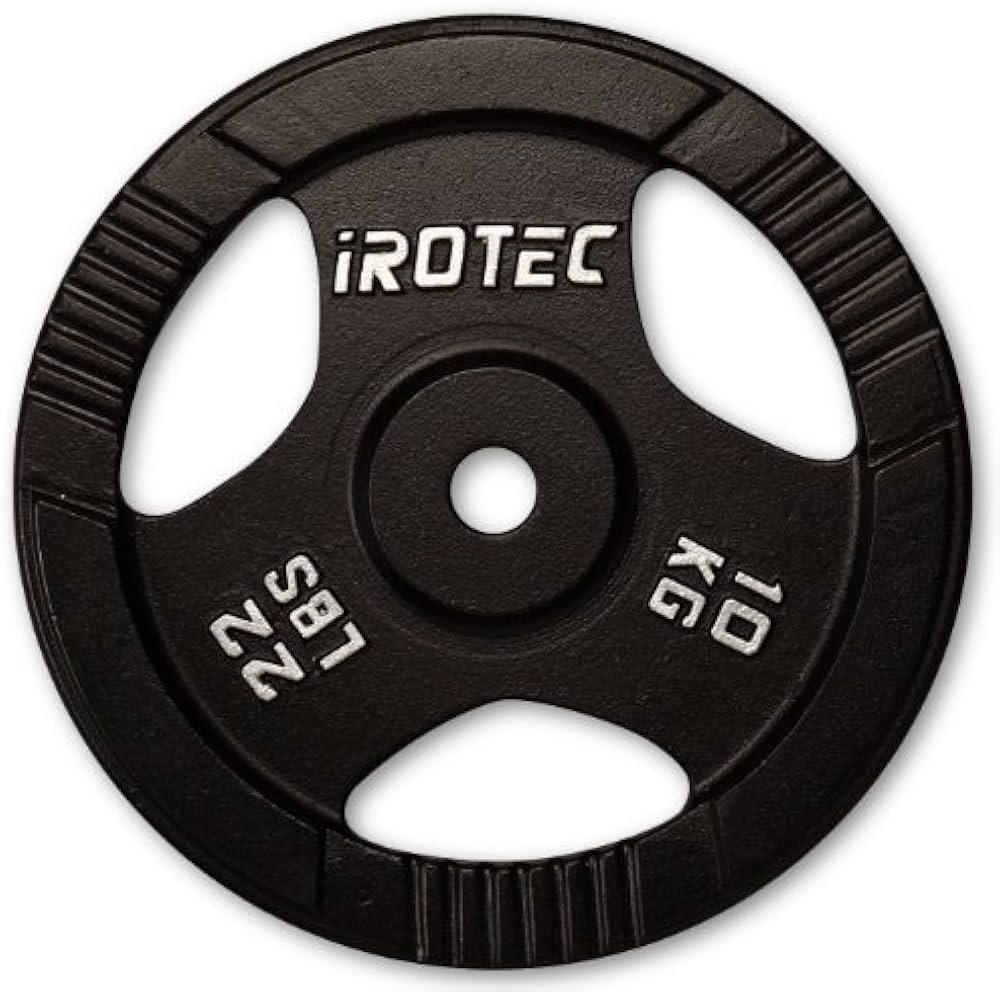 Amazon | IROTEC(アイロテック) アイアンプレート 10KG / ダンベル