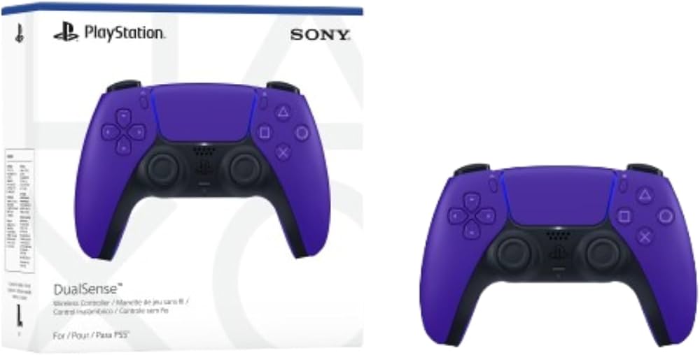 Sony 3006396 PS5 Dual Sense Wireless Controller Galactic Purple