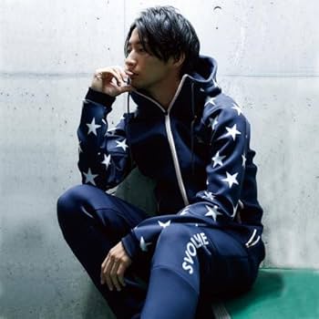 Amazon.co.jp: SVOLME(スボルメ)ライトウォーム星柄パーカー サッカー