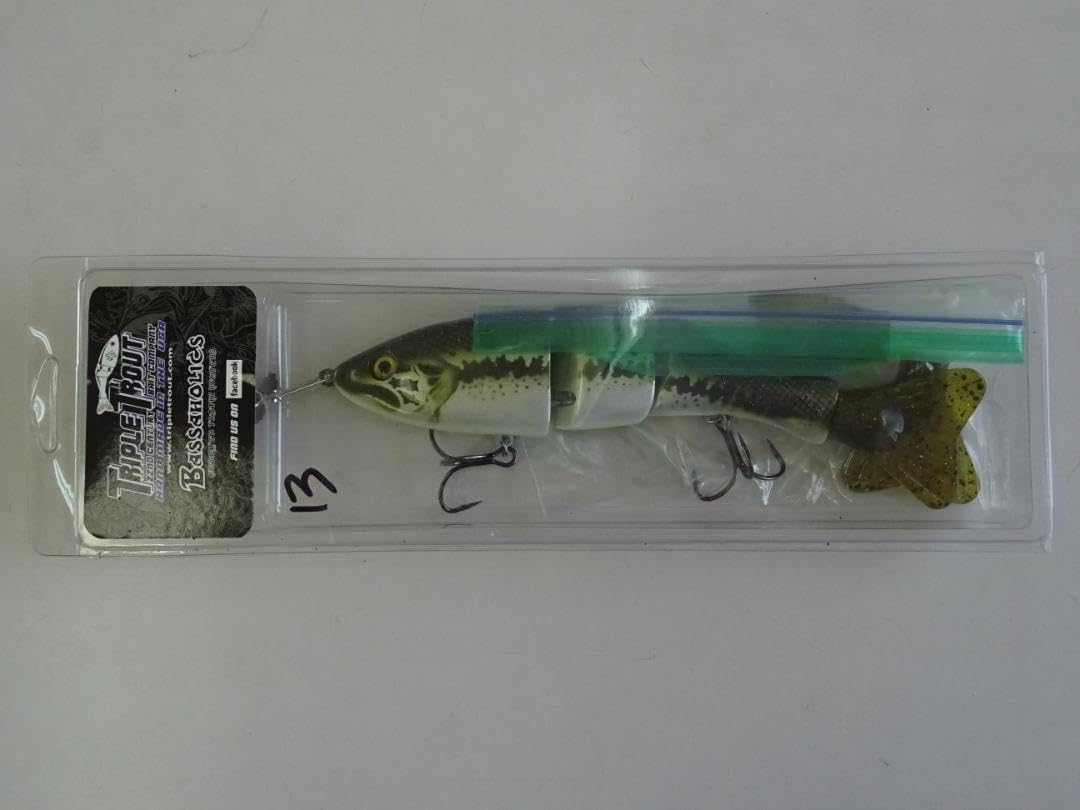 Amazon.co.jp: 22nd Century Triple Trout Swimbaits 7インチ バス