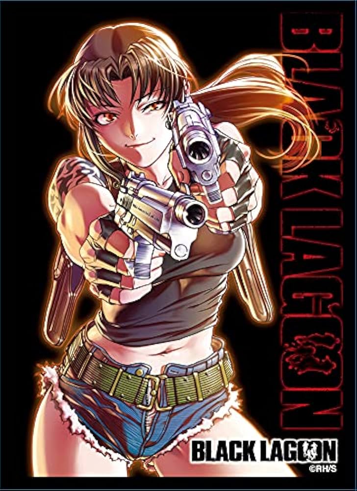 Amazon | ブロッコリーキャラクタースリーブ BLACK LAGOON「レヴィ